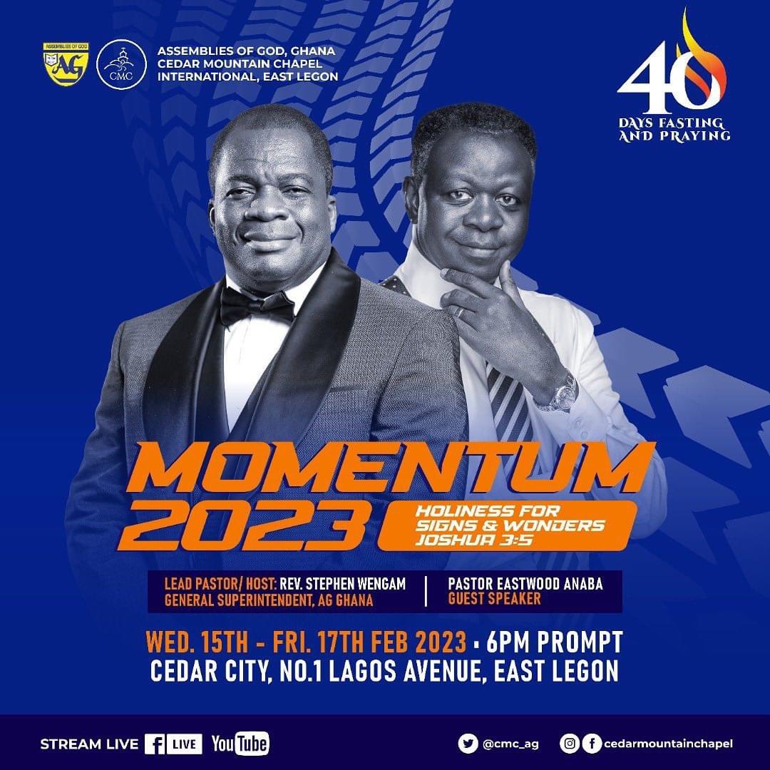eastwoodanaba's tweet image. Join me as I minister tonight at Cedar Mountain Chapel. MOMENTUM 2023. 
Blessings and more.

#PastorEastwood
