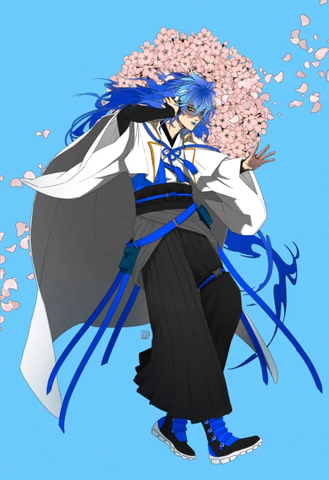 #twstファンアート tkrb Saniwa!Idia 