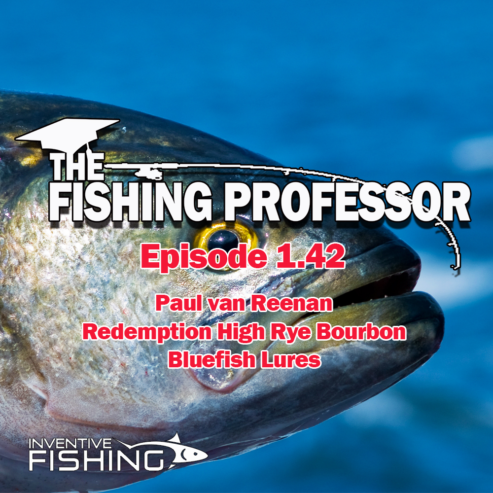 The new episode (1.42) of The Fishing Professor Rod Cast features an interview with Paul van Reenan of Unfair Lures. 

The Professor reviews Redemption High Rye Bourbon  and  counts down his top ten bluefish lures.

thefishingprofessor.podbean.com
#fishingpofessor #fishing #fishinglife