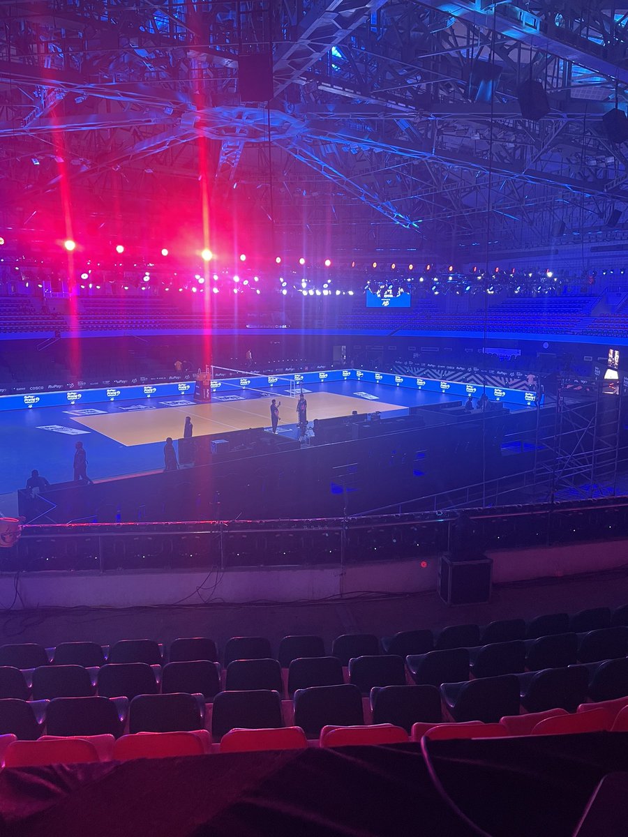 Hyderabad for the <a href="/PrimeVolley/">Prime Volleyball</a> second batch of matches. Best view in the house for this fascinatingly exciting league. Hyderabad v Kochi must win for both sides if they want to try and progress to the top 4. Live on Sony across India and <a href="/volleyballworld/">Volleyball World</a> tv. 🇮🇳