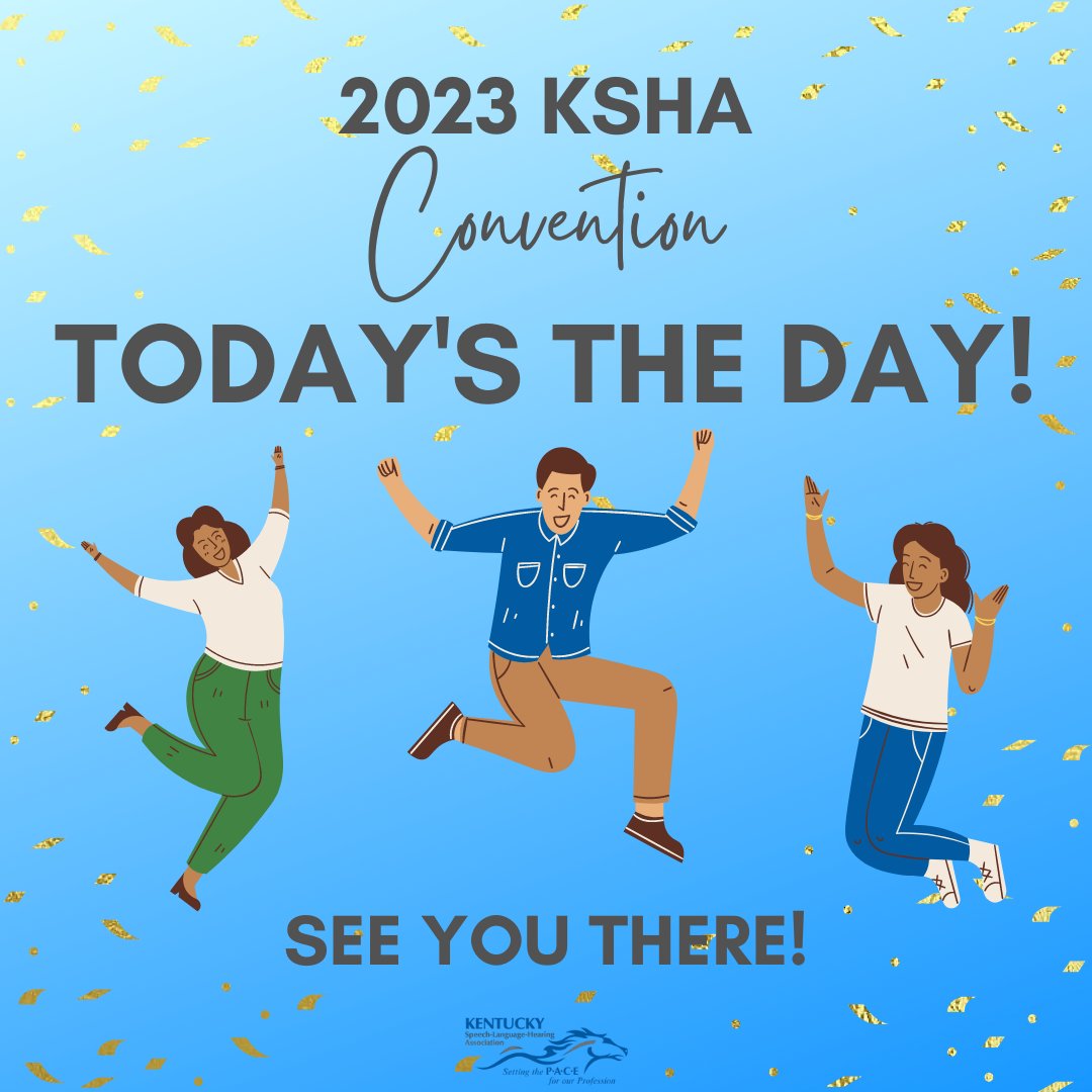 KYSPEECH's tweet photo. Convention is here! We are so excited and cannot wait to see you!
#kshaky #ksha #speechpathology #speechtherapy #speechpathologist #slpeeps #slp2be #audiology #audiologist #audpeeps #aud2be #KSHACon23 https://t.co/7w9mMhrqCe