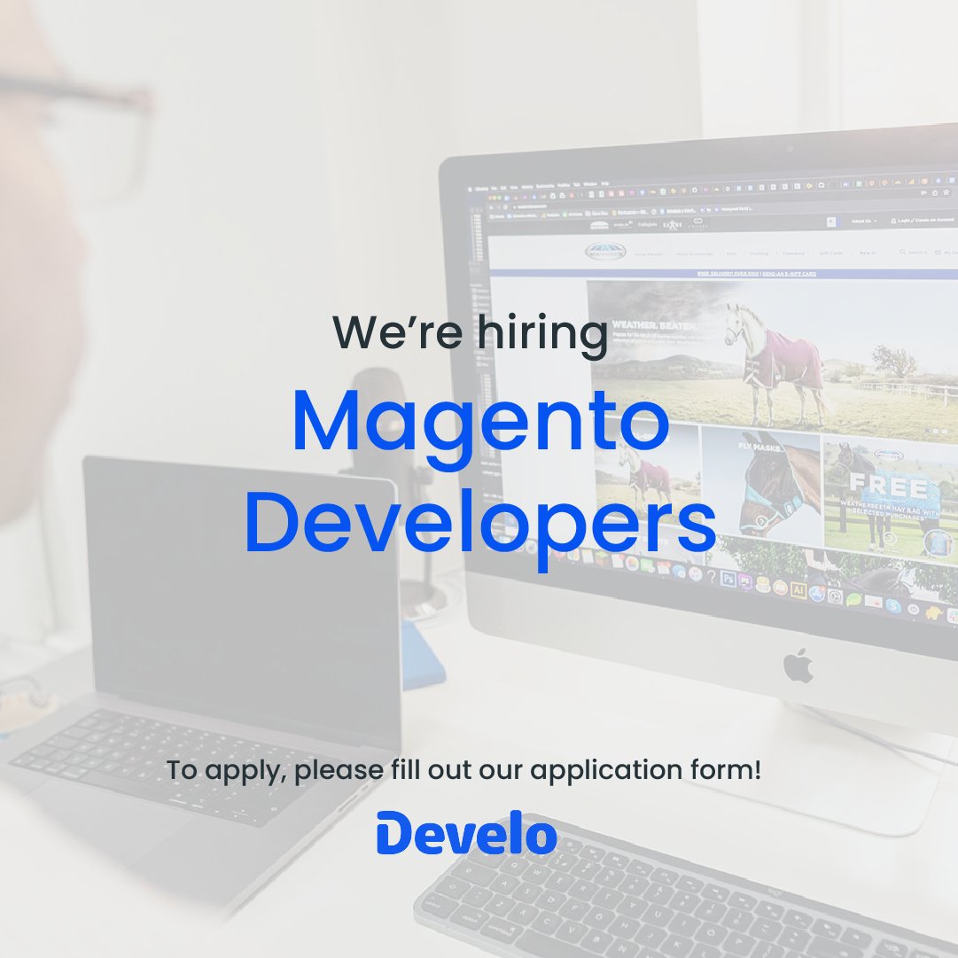 Develodesign's tweet image. We're on the look out for #Magentodevelopers to join the Develo team🚀
Open to fully remote working
If you're a #developer looking for a new role, fill in the form below & we'll be in touch or will provide feedback to you!
👇
lnkd.in/ep9AxCNS
#developersjob #magento