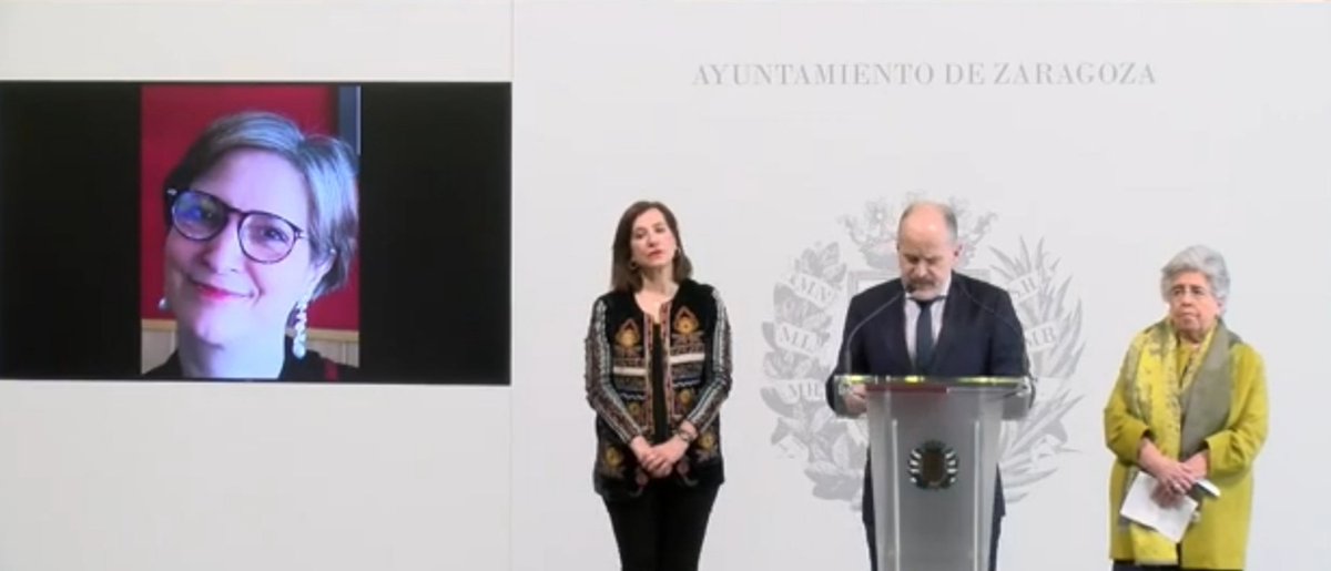 Orgullosa y muy agradecida por haber sido elegida #Pregonera de la #SemanaSantaZaragoza
Gracias <a href="/ssantazaragoza/">Junta Coordinadora de Cofradías Zaragoza</a> 
Gracias también <a href="/zaragoza_es/">AyuntamientoZaragoza</a>