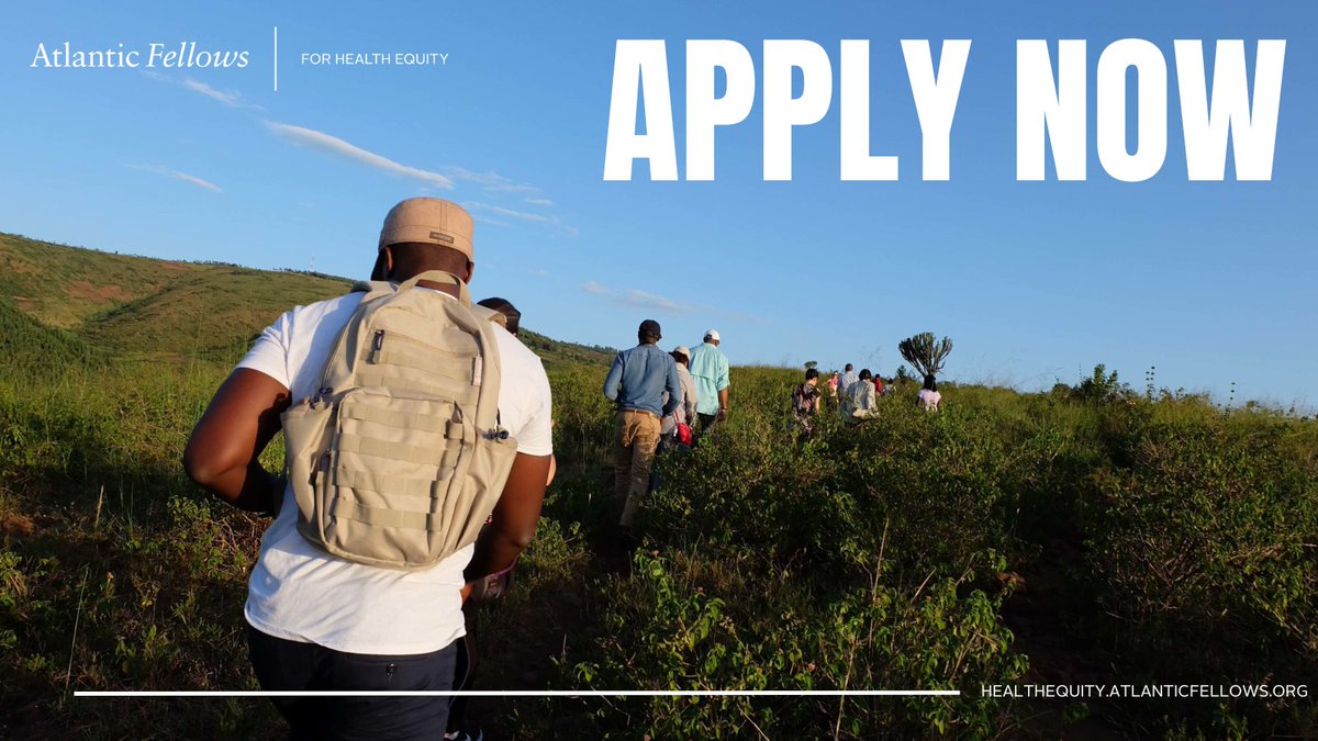 GWFellow's tweet photo. 📣 Are you ready to lead the fight for health equity?📣
 
The application is now open to become an Atlantic Fellow for Health Equity, where you will learn how to create meaningful and sustainable change in your community. 
 
https://t.co/FfWrTtOe4W https://t.co/VgOsGGF6xX
