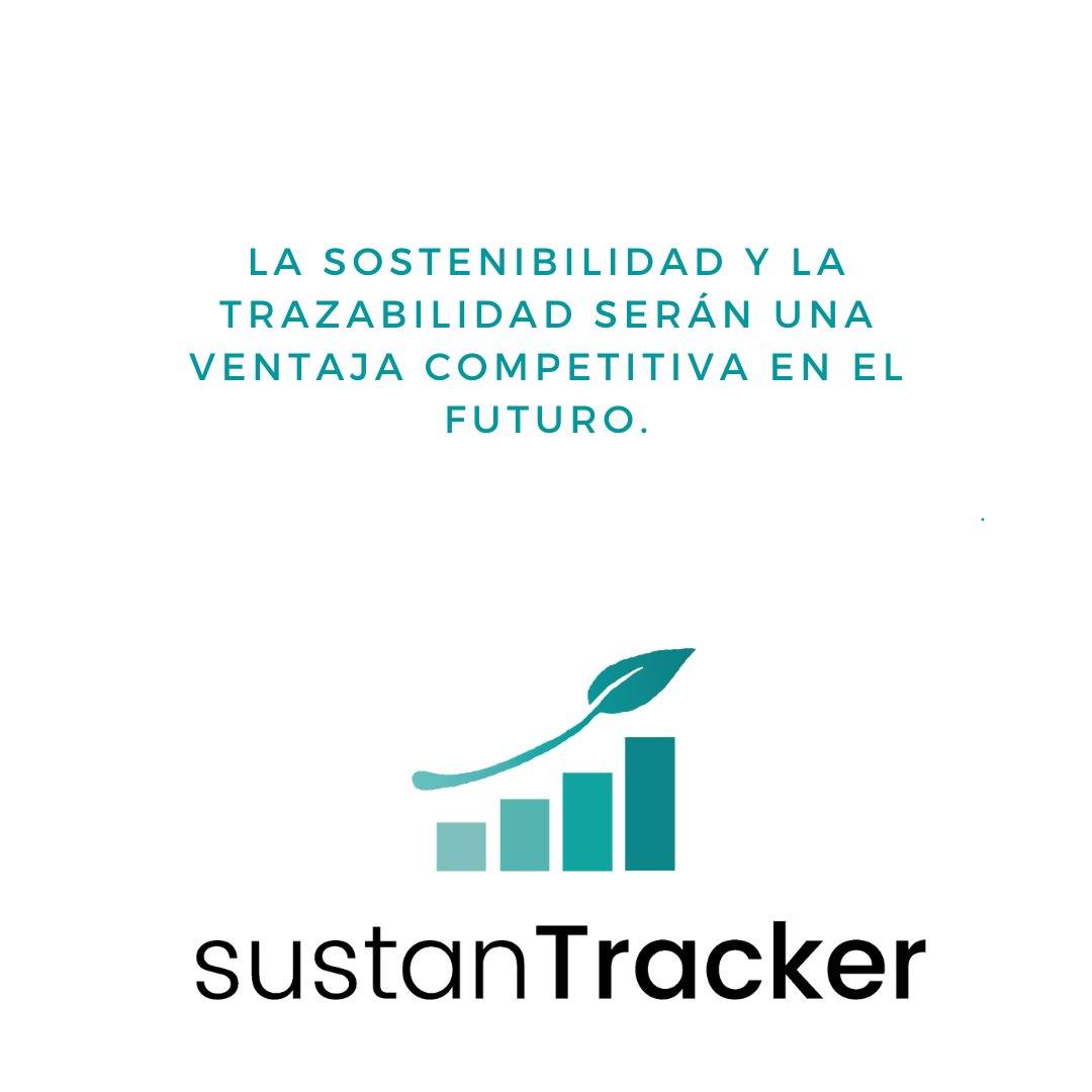 Las grandes corporaciones saben que la #sostenibilidad y la #trazabilidad serán una ventaja competitiva en el futuro, y por eso ya han puesto en marcha sus estrategias. Y tú ¿a qué estás esperando? #SustanTracker es la solución de #tracking que mejorará tu experiencia de cliente.