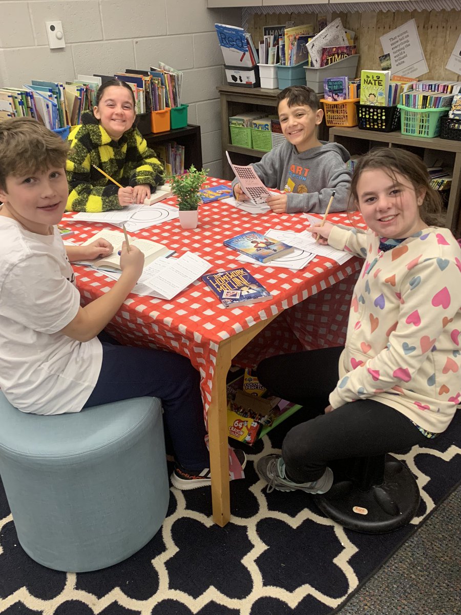 missmacsecond's tweet image. Book Tasting today to check out books for our book clubs!