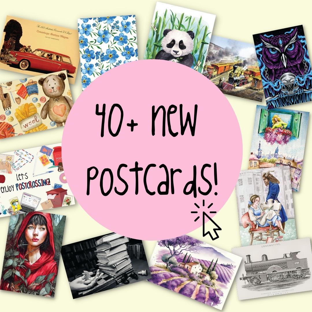 New #postcards have bee added to favoritepostcard.com 
For #postcrossing and #postcard swaps.