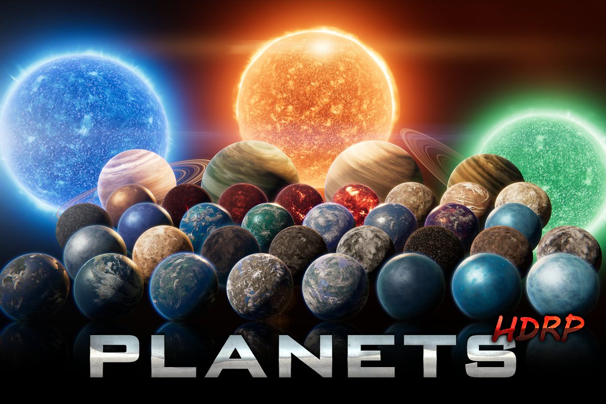 Forge_3D's tweet image. Save on The Planets HDRP u3d.as/30Ag with -10% launch sale @AssetStore !
#unity3d #assetstore #gamedev