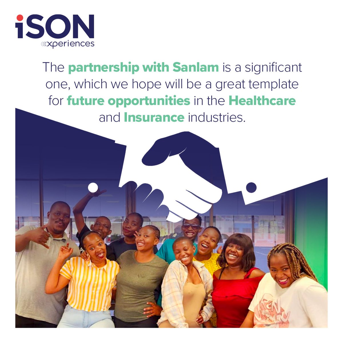 ISON_BPO's tweet photo. We are proud to announce the launch of our latest venture with Sanlam. Our outbound sales team will be responsible in generating quality leads for Sanlam’s medical aids and offerings. Congratulations to the Randburg, South Africa Team.
#iSONXperiences #Sanlam #southafrica https://t.co/BDkC1f17BU