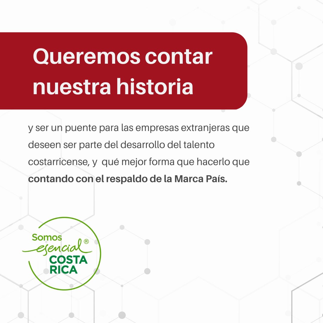 Tenemos una gran noticia, ahora contamos con el respaldo de la Marca País, ahora Somos #EsencialCostaRica! 🎉

#AtomSoluciones #SomosEsencialCR #marcapaiscr⚛️