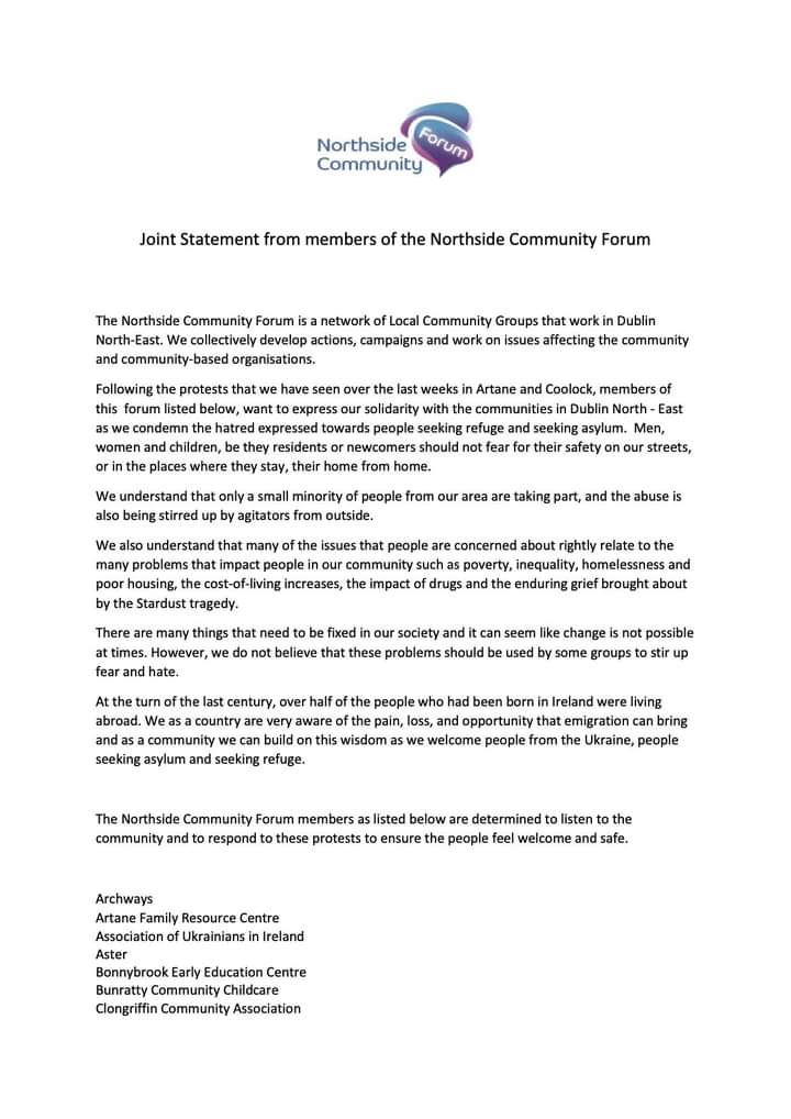Sphere17RYS's tweet photo. Sphere 17 RYS fully supports this joint statement released by the Northside Community Forum
#EqualityandRespect https://t.co/uYeYPFeAvM