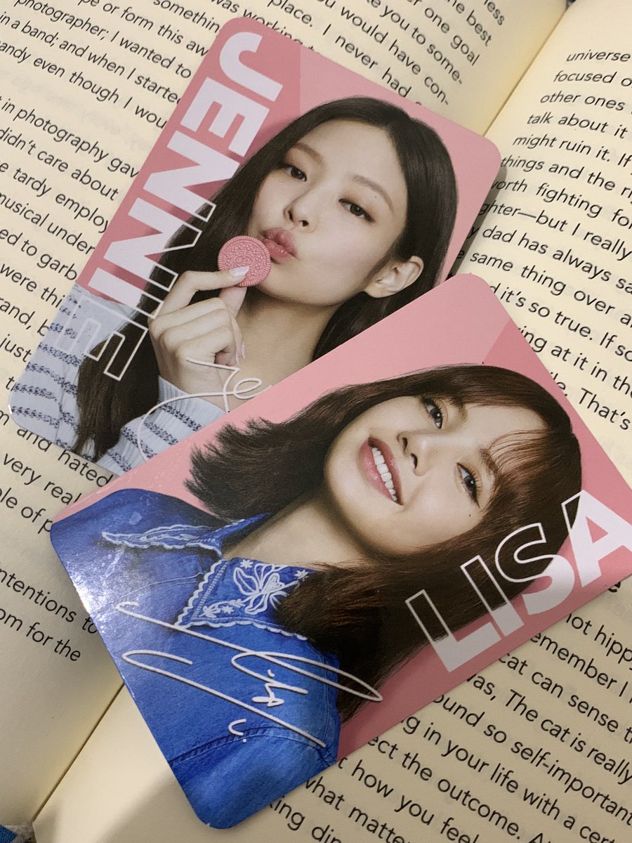 kkthoughts__'s tweet photo. free claim 🫶🏻
blackpink x oreo photocards 

— jennie &amp; lisa 
— must be following
— like and rt this 
— winner will shoulder the sf ( non-cod )
— will pick early tom https://t.co/1Z6pdRSsD2