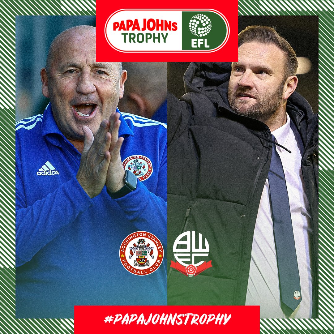 JerseyMikesTpy's tweet photo. Your Semi-Final is just 7⃣ days away, @ASFCofficial and @OfficialBWFC fans! ⏳

#EFL | #PapaJohnsTrophy https://t.co/oU1hG2ybrL