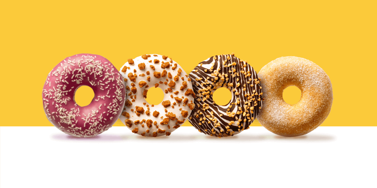ReadyBurger's tweet photo. We do more than just the main course. With our branded Swirlees and doughnuts we’re Ready to deliver an rounded experience whilst continuing to align to our mission statement of quality and affordable #PlantBased food for everyone: https://t.co/2K60oEq1er https://t.co/lgSfoEIUmP