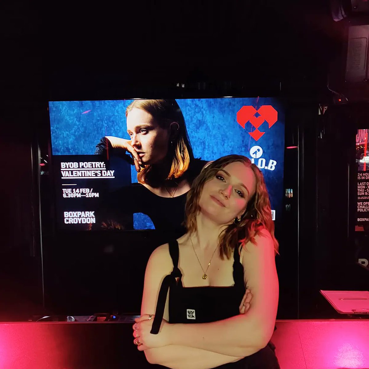 <a href="/ByobPoetry/">Bring Your Own Bars Poetry London</a> valentine's special was a beautiful beautiful thing ❤️‍🔥

#spokenword
#poetry
#ValentinesDay