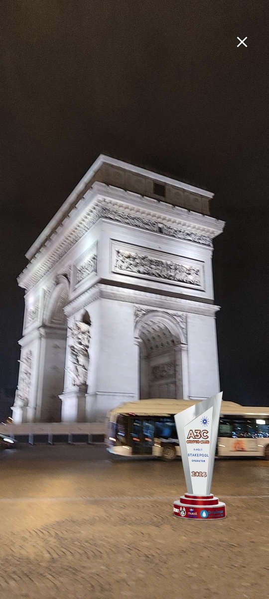 M4rgueriteMeuh's tweet image. #A3C 2023 trophy in one of the most iconic place of Paris.
🧡 @ShawnA3C
#Hosky #ADA #Cardano #CNFT