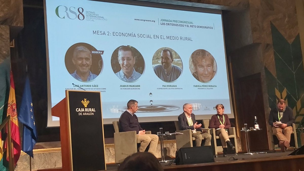 javierre_es's tweet photo. Mesa de Economía Social en el Medio Rural.
#CSR8 @RSECongreso https://t.co/mPXRrcLo3M