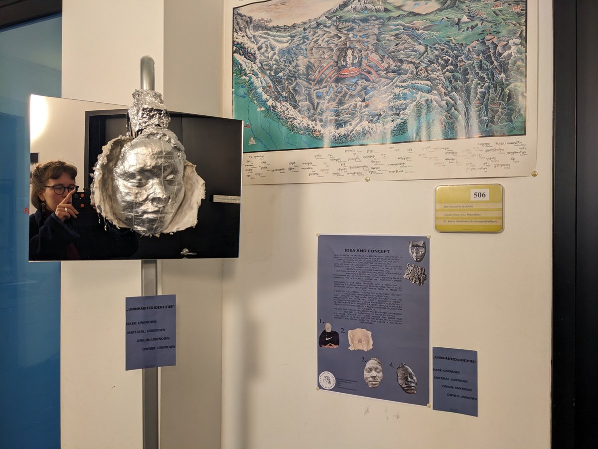 ArcheoConte's tweet photo. The seminar is finished... but our exhibition #Social_Sacred_Stolen has opened! Here are some beautiful pieces the students made about the sacred &amp; material agency. PM me for more info 🌝 https://t.co/pXEbcpKpS2