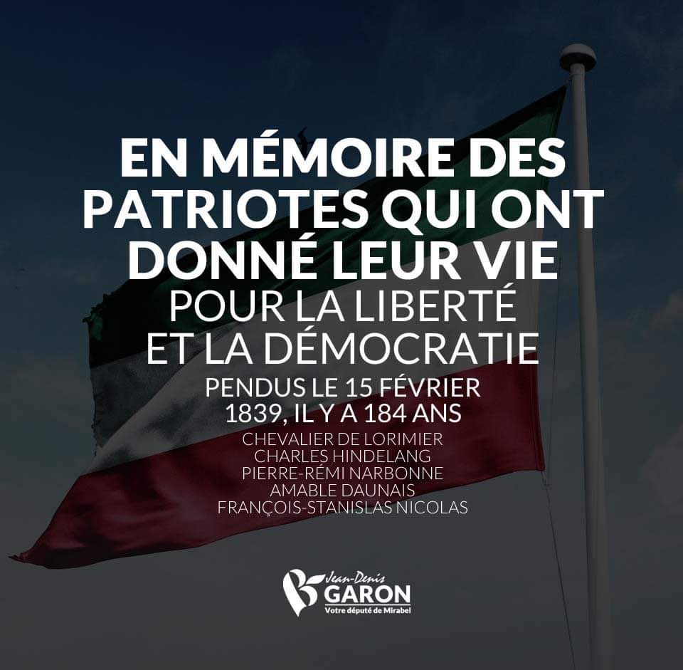 JeanDenisGaron1's tweet image. Je me souviens.