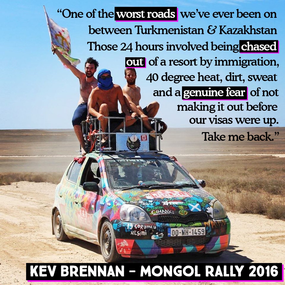 Mongol Rally tweet media