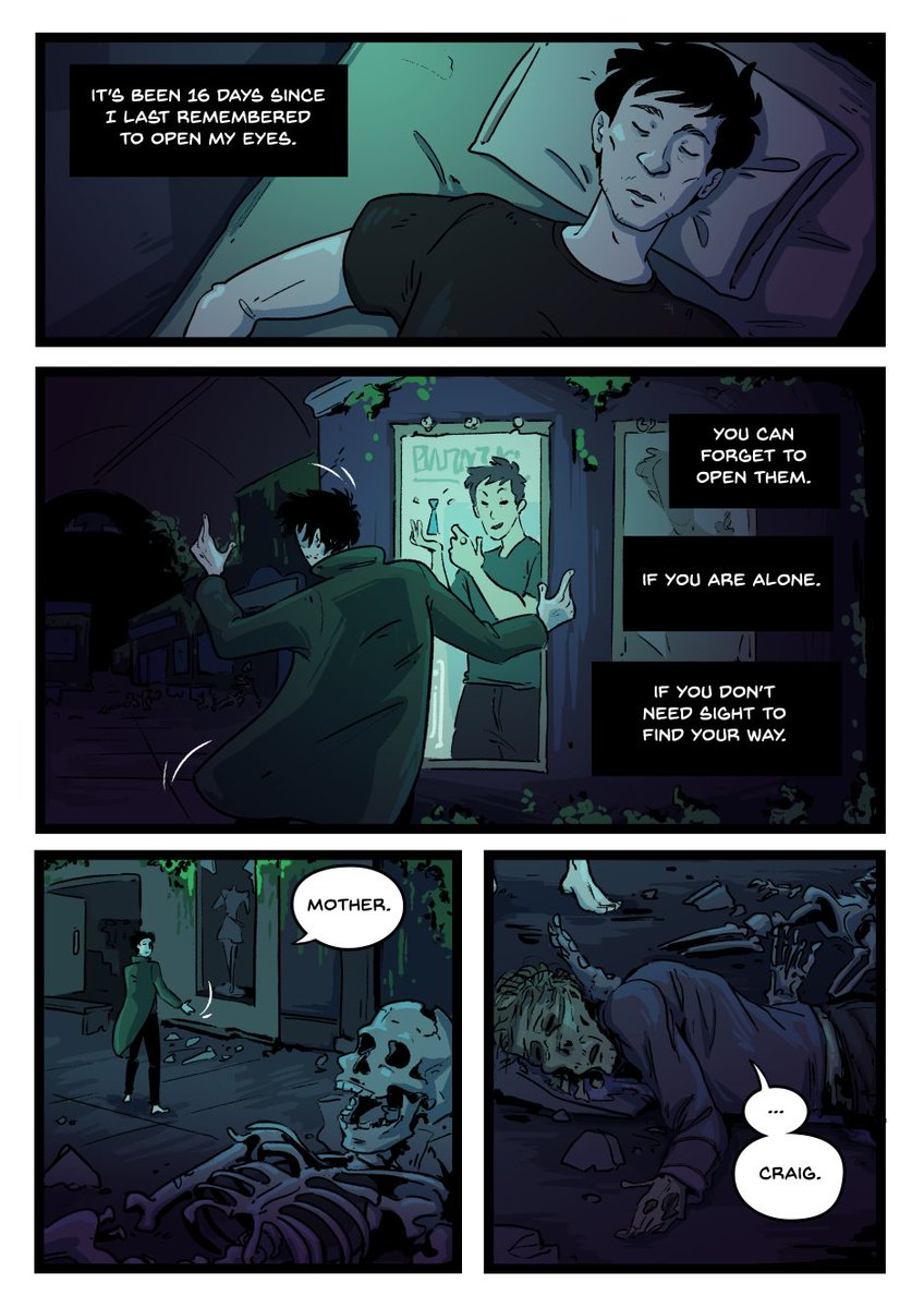 Hello_Curtis's tweet photo. CW: drugs

I'm not making games right now but I AM writing a graphic novel called Lucid Breathing. It's weird, dark, and gay. I just published the first edition on tapas:
https://t.co/ZmclHWTsUL

#graphicnovel #webcomic #LGBTQIA https://t.co/EiaBQsl9KN
