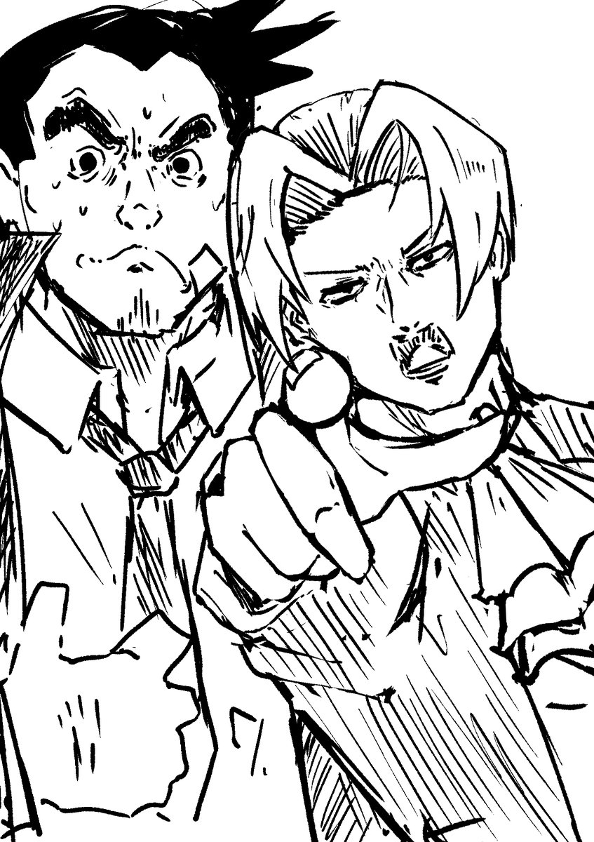10人目 11人目
逆転裁判

御剣怜侍
糸鋸圭介 https://t.co/AbOKo8YxUq 
