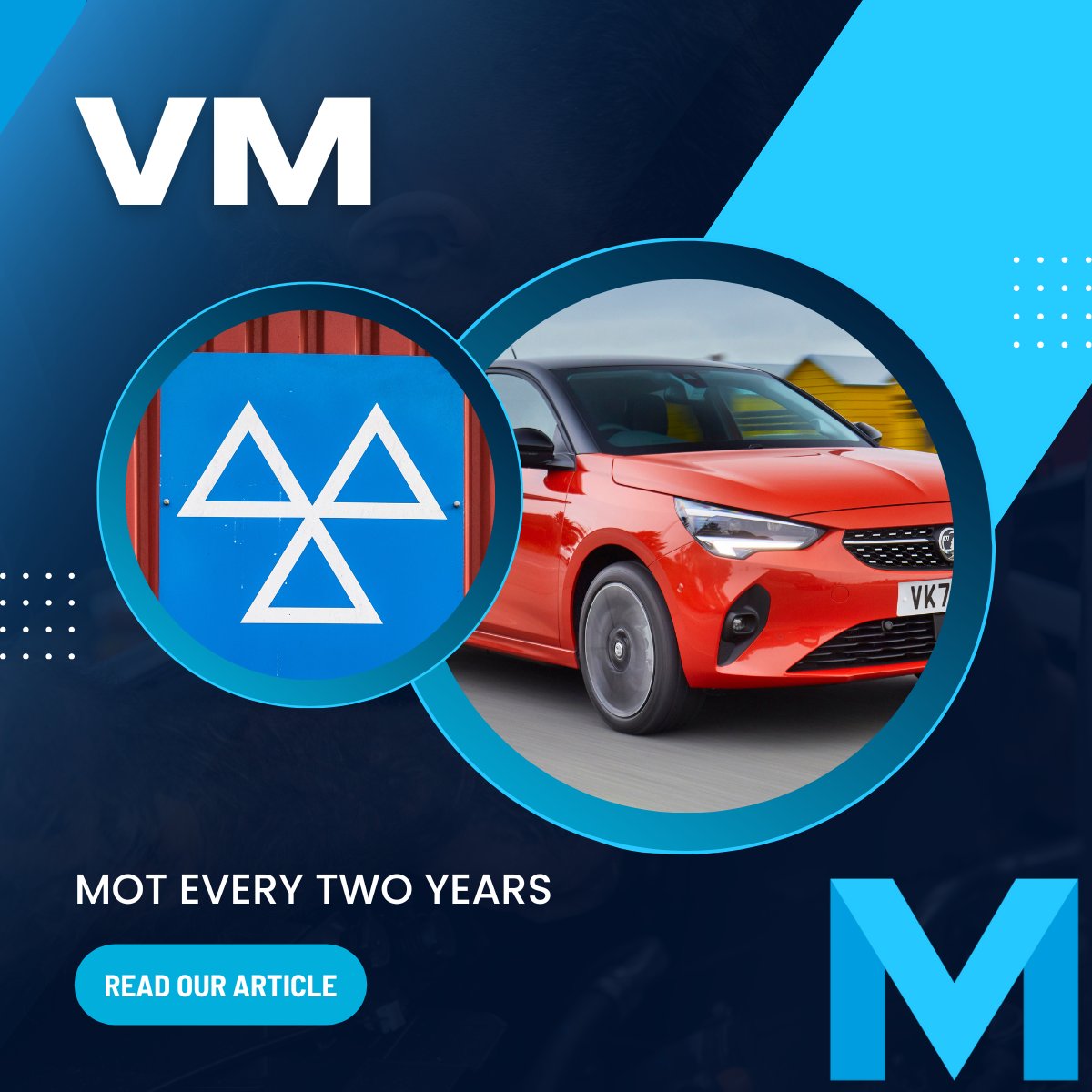 ᴘᴏꜱꜱɪʙʟᴇ ᴍᴏᴛ ᴄʜᴀɴɢᴇꜱ

New proposed MOT Changes by the Government:

Read our latest article to fill in the gaps:
 bit.ly/3HnCE20     

#MOTchanges #MOTNews #Vehiclesafety