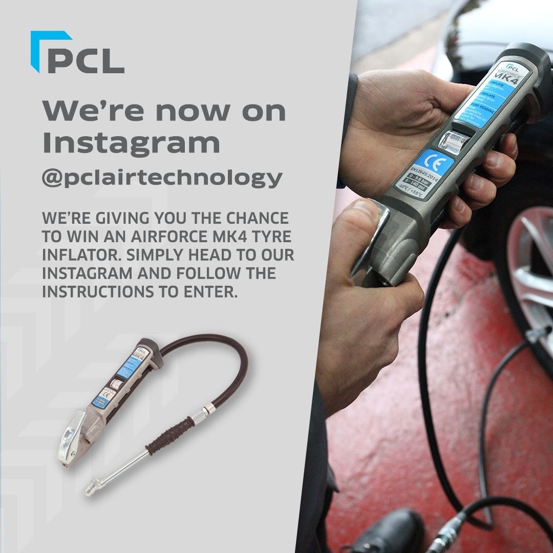 We’re giving you the chance to win an AIRFORCE MK4 Tyre Inflator. Simply head to our Instagram and follow the instructions to enter.

Check out the new page here 👇
instagram.com/pclairtechnolo…