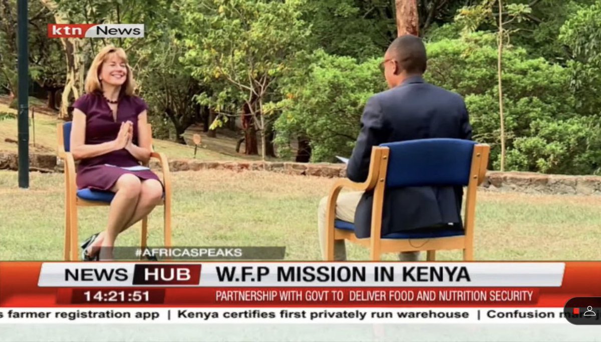 fede_nacca's tweet photo. Many thanks to the @StandardKenya for the opportunity be interviewed by @KTNNewsKE and share how @WFP_Kenya 🇺🇳🇰🇪 is supporting people affected by the drought, and how we are evolving our operations using innovation.
@LaurenLandis1 @WFPInnovation @UnKenya
 
https://t.co/EMZwxgvDjZ https://t.co/HYb0arZeOU