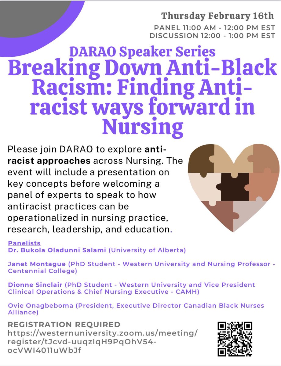 TheCBNA's tweet photo. Join us tomorrow at @WesternU as @TheCBNA Executive Director Ovie Onagbeboma  discusses Operationalizing Anti-Racist Approaches in Nursing Practice. 

#WeSeeYou https://t.co/aBdRAHCr0m