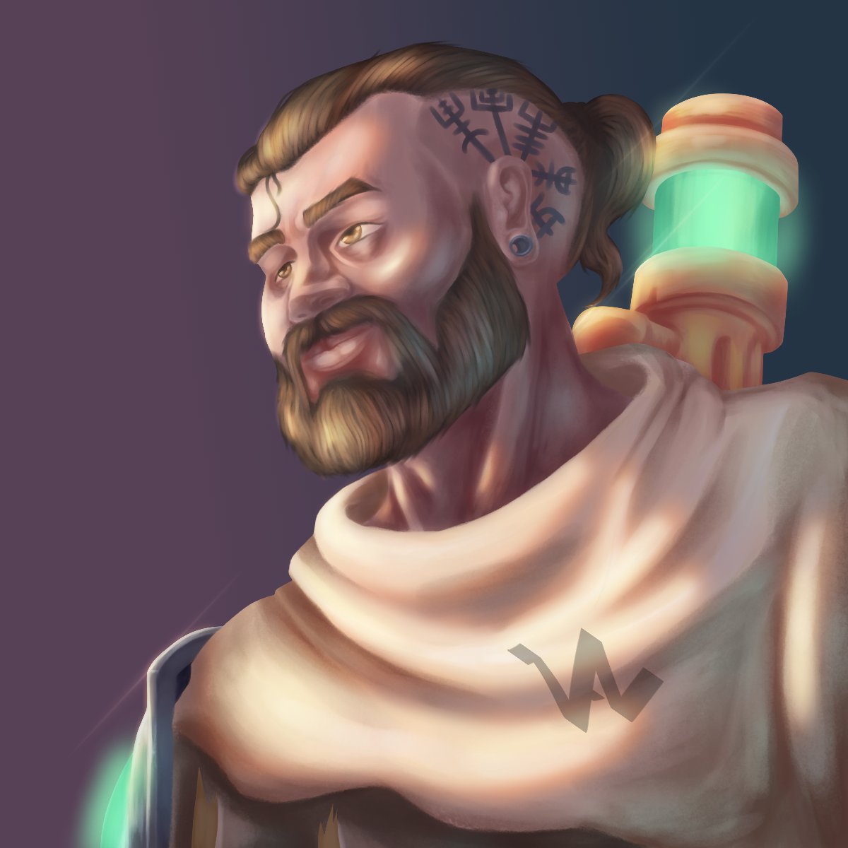 valhalla_art's tweet photo. i should probably actually post something for once ay, heres my new profile picture super proud of how its turned out and i hope you lot like it too #art #digitalart #digitalpainting #illustration #digitalillustration https://t.co/YYZIv6ZZf3