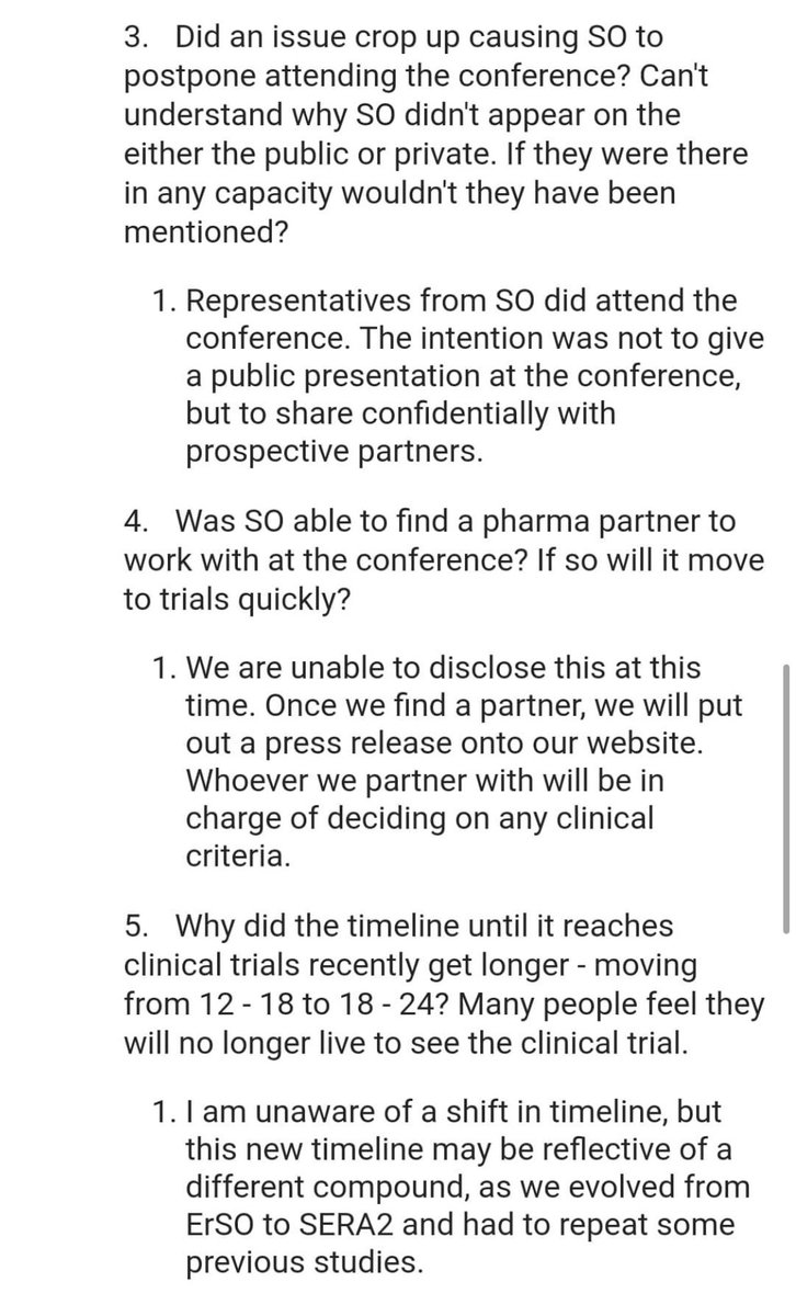 ErSOActivism's tweet photo. Update on #SERA2 (formerly #ErSO) from Facebook group and @LibbyMbc
Expect a paper in April. Still no official word on a partner but there may well be confidential negotiations.
@SystemsOncology https://t.co/twZzXu68mW