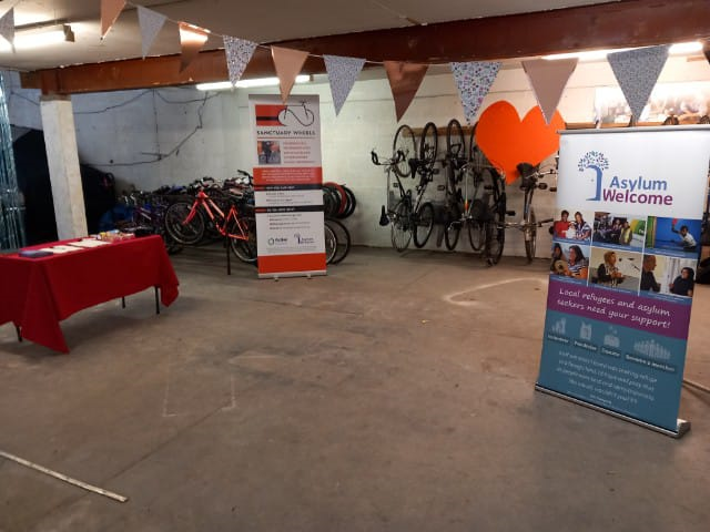 SanctuaryWheels's tweet photo. 📣 We are looking for a new home!

We're urgently seeking a base for #SanctuaryWheels from the beginning of April. 

Do you know anywhere that might be suitable as a bike workshop/storage space of around 80 sqm, ideally in the OX4 area?

Enquiries to bike@asylum-welcome.org - ty! https://t.co/NwvKGxQIxv