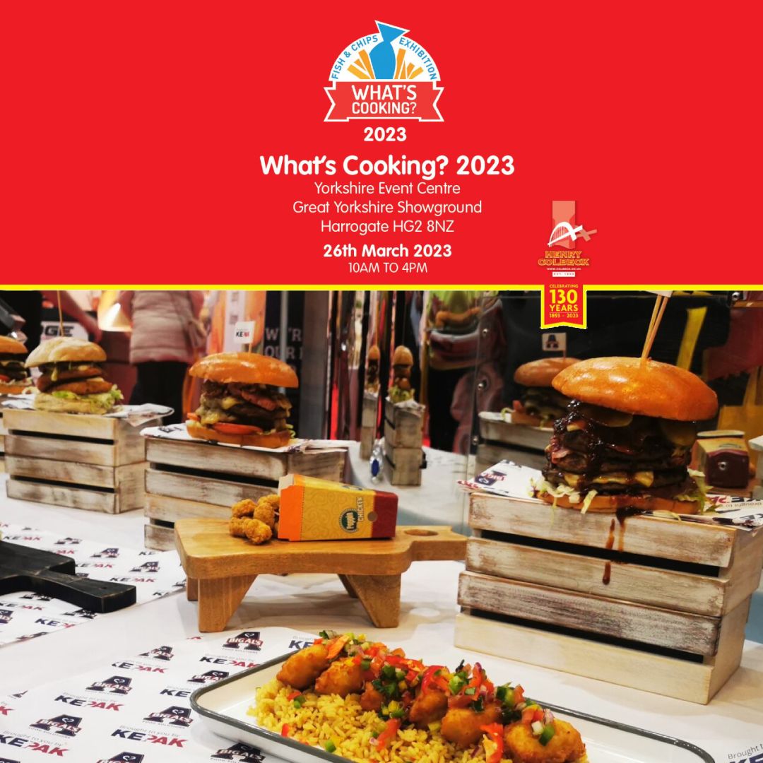 So many reasons to come to WHAT’S COOKING? 2023… how about ‘TRY’… Sample a huge range of tasty products, including market leading 42nd Street Frozen Foods, exclusive CLASSIC Sausages, superb RAMMI fish and much more. Learn more here colbeck.co.uk/fish-and-chip-… #whatscooking2023