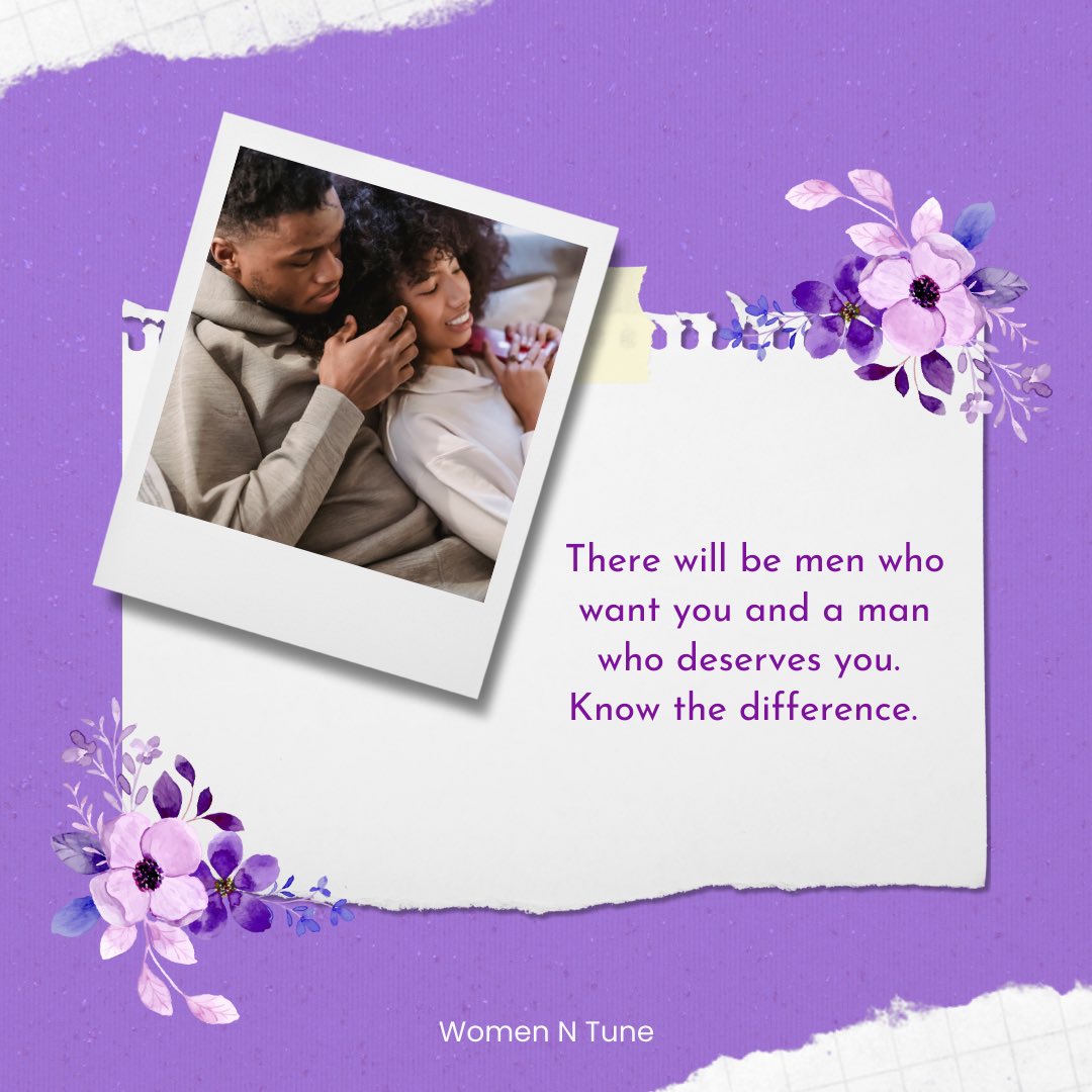 TuneWomen's tweet photo. Anyone can say they care, but watch their actions not their words. You deserve someone who is sure about you and that you are sure of.💜
.
.
.
.
#womenntune #positiveblackwomen #peace #bringherpeace #couples #relationships #relationshipgoals 
#dramafree #love #blackwoman https://t.co/Rzu0M5neeR