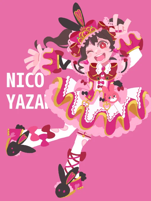 今回のランジュ誕でつむつむの推し生誕祭オリジナル衣装シリーズイラストが一周しました…!次は何のシリーズにしようかな!ツリーにデザイン案ものせておくからみてね 