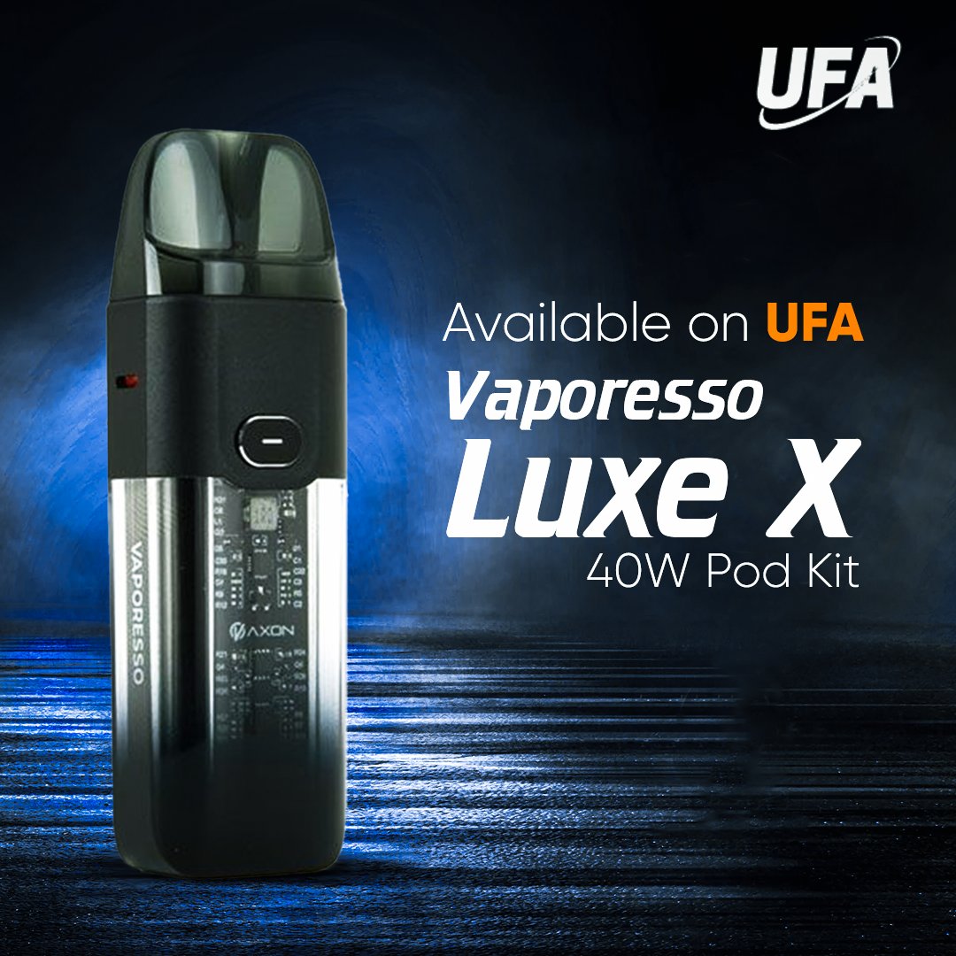 The transparent body emerges with a futuristic style and sense of technology. Supported by the COREX technology and our AXON CHIP,
Order Now - bit.ly/3k40b0b
.
.
#UFAMarketplace #vaporesso #LuxeX #VaporessoPodKit #podKit #vapeuk #ecigstoreuk #VapeStoreUK #vapingislife