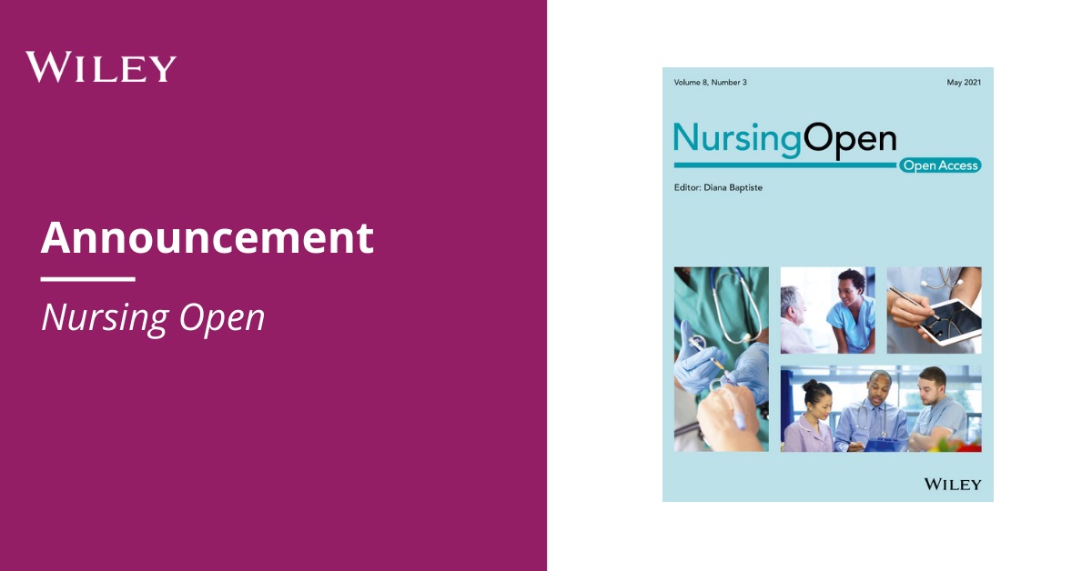 At @NursingOpen we are currently recruiting three Associate Editors to join the editorial team. For more information about the role and how to apply visit tinyurl.com/2p88bbvy @BaptisteDiana @Wiley_Nursing @Danihollings