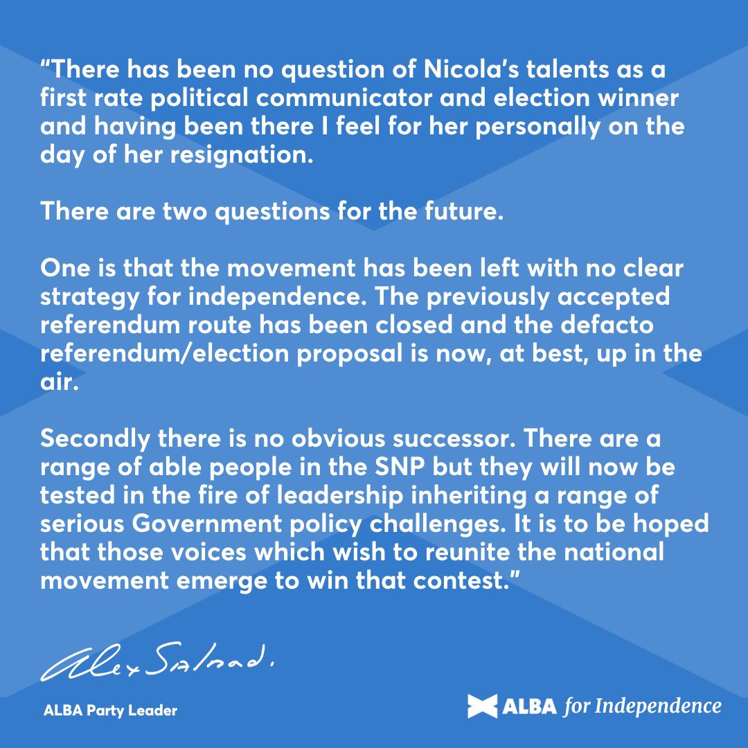 Alex Salmond (@alexsalmond) on Twitter photo 
