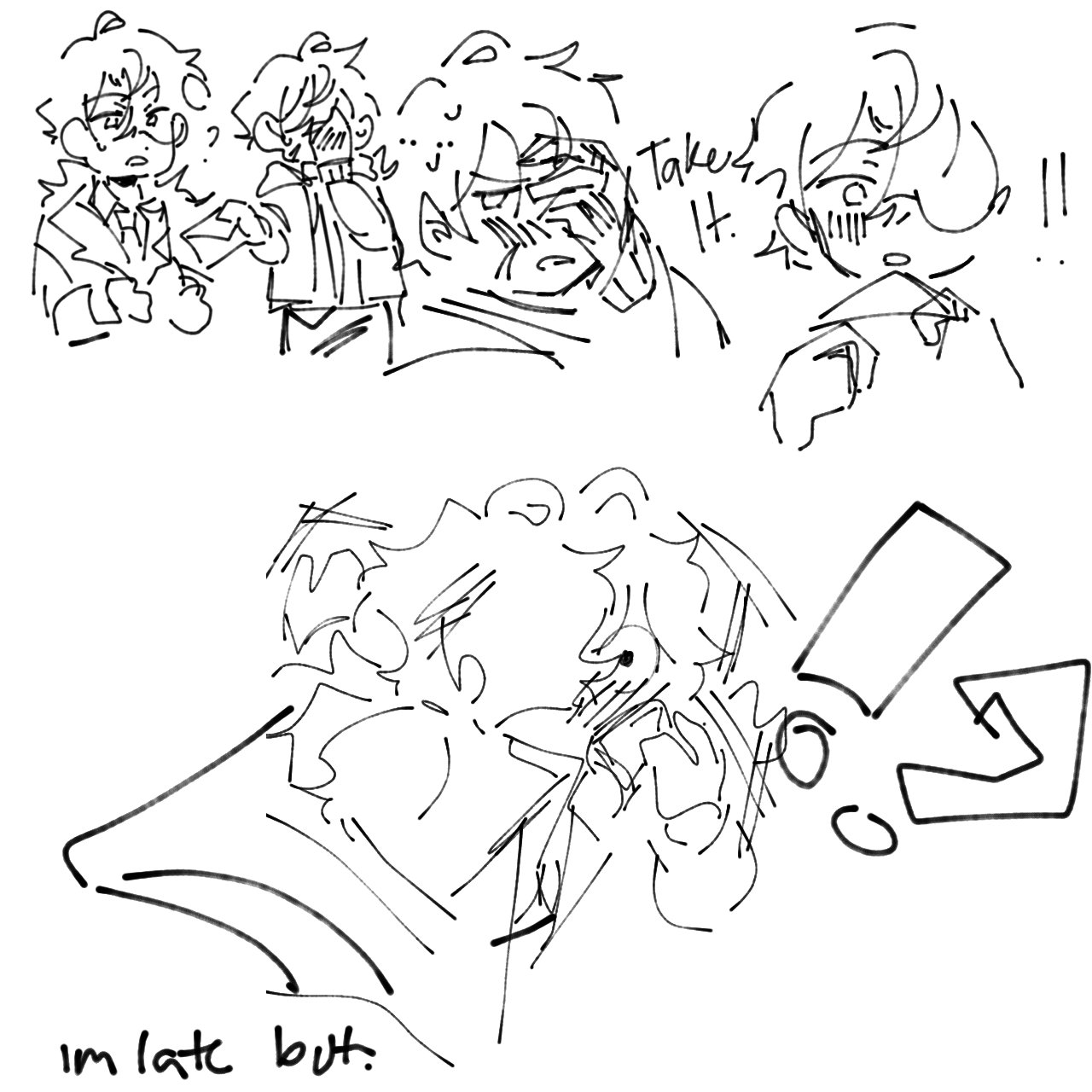 froschy-on-twitter-late-valentines-day-art-agh-dies-im-too