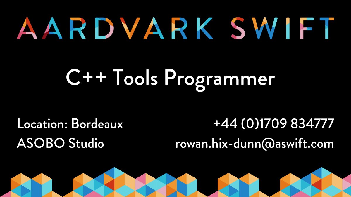 HixRowan's tweet photo. Join the Microsoft Flight Simulator Engine team! Aardvark Swift is supporting ASOBO in their search for a talented C++ Tools Programmer. Help develop great content for one of the most famous franchises in the industry. #JoinTheTeam
#gamesindustry #gamesjobs #toolsprogrammer https://t.co/dgmRjEtBWk