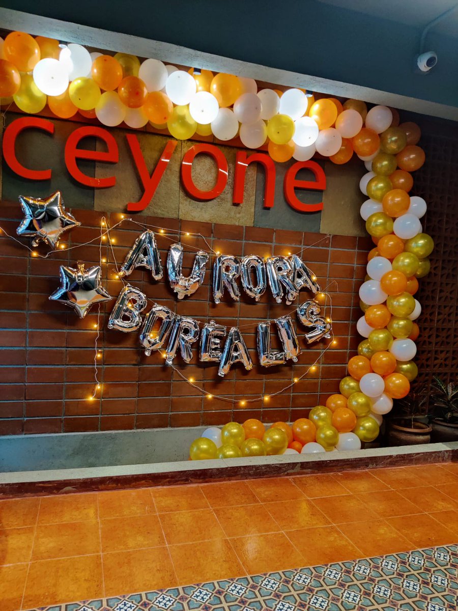 theceyone's tweet photo. Presenting 'AURORA BOREALIS' our very own Rewards & Recognition program✨
Recap on ceyone tribe celebrating the performers followed by lunch and entertainment!
#rewardsandrecognition #aurora #borealis #champions #funatwork #performers #ceyone #ceyonemarketing #auroraborealis https://t.co/SBaLzO3kF0