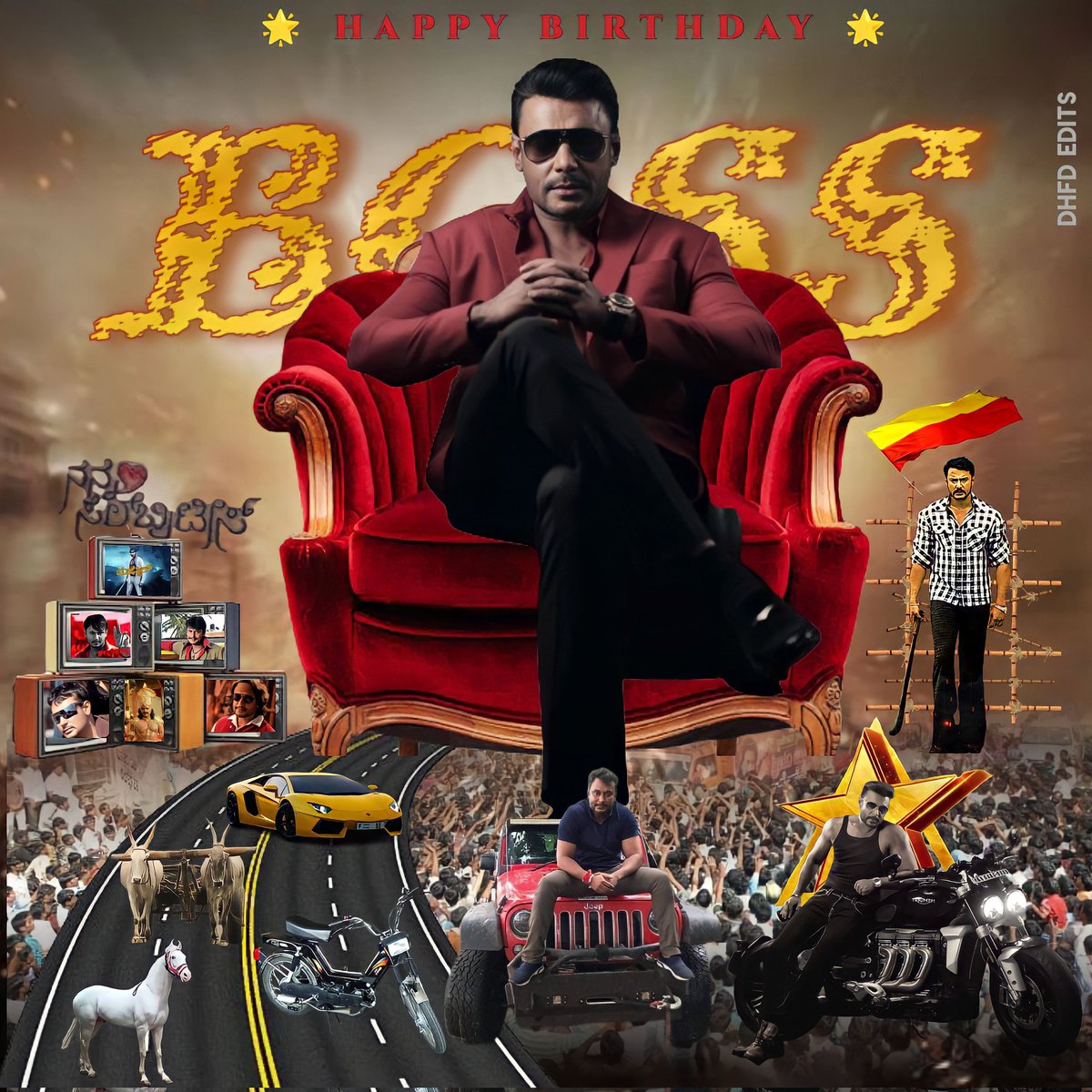 DHFans_Darshan's tweet photo. Here is the CDP to Celebrate
The Man of @dasadarshan Boss Birthday..🤩❤️

#DBossBirthdayCDP
#DBoss𓃰 #D56TitleReveal https://t.co/0yeo4UeU0p