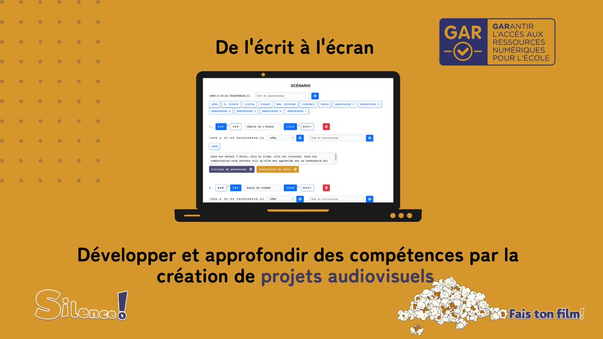 🔔 Nous sommes fières de vous annoncer que Silence ! est désormais raccordé <a href="/GAR_education/">GAR</a>

💡 Dès maintenant tou•te•s les enseignant•e•s de lycée général, technologique et professionnel raccordé GAR peuvent en profiter !

#GAR #edtech #numerique #TNE #Ress_Num #ÉduNum
