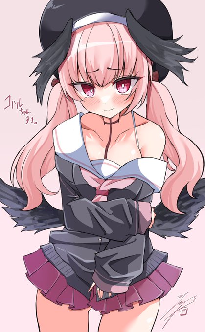 前描いたコハルちゃん 