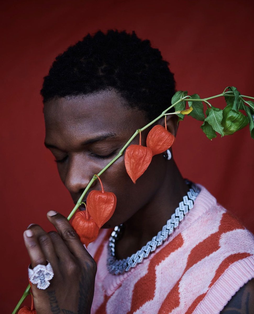 HitsFromThe23rd's tweet photo. @wizkidayo , Big Wiz wishes fans a happy Side Chic day 🥰. 

Everyone deserves love and Machala is leading the more love less ego pack. https://t.co/bP8WiYMqB7