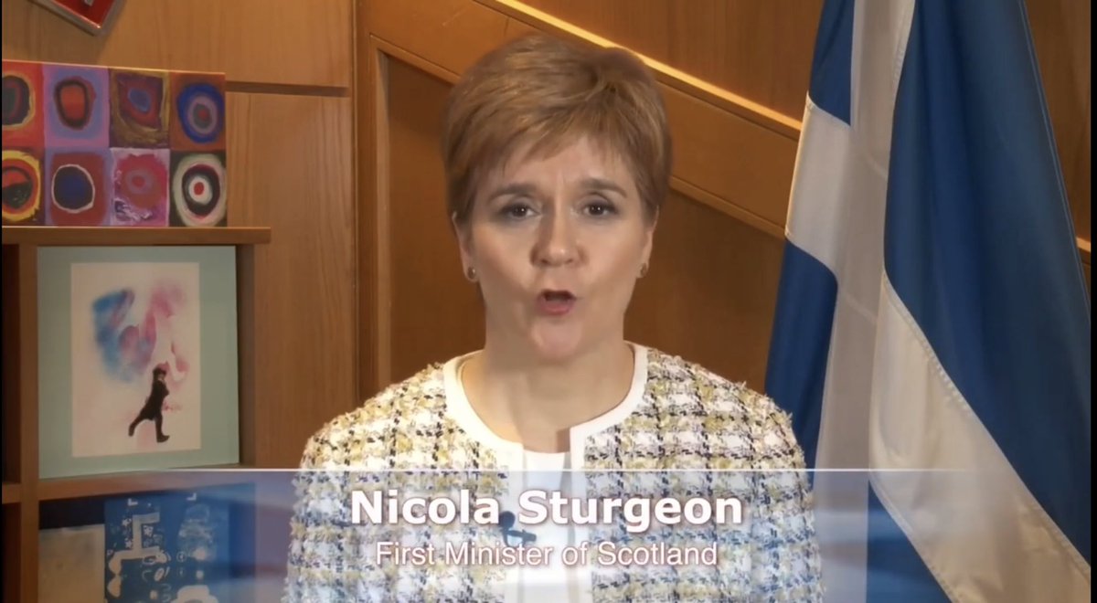 CumbernauldDx's tweet photo. Today feels like a good day to throw a flashback to our first event in 2019. We’d invited the First Minister to come speak to our event. She couldn’t - but sent a personalised video message. This - is leadership. Thank you First Minister. 
#nicolasturgeon https://t.co/2R6J3OXzIr