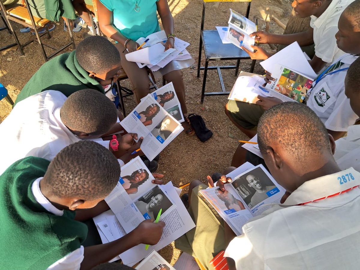 WeareShamiri's tweet photo. The Shamiri program is happening in Kisumu. ๐
Students will spend the next 4 weeks participating in the #Shamiriprogram led by our Shamiri fellows that will teach them skills like adopting a growth mindset, cultivating gratitude, and affirming their values. https://t.co/EqSUAIc8p2