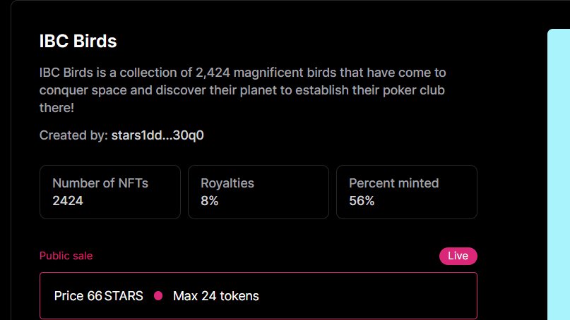 Right now we are at 56%, in addition to the raffle I am also continuing the 1+1 program, so buy one birdie you get the second one as a gift, thus increasing your chances of winning!🎉