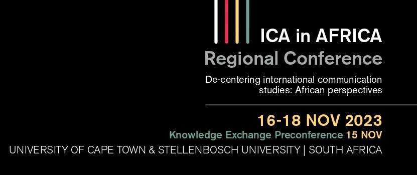 UCT &amp; Stellenbosch University will be hosting the <a href="/icahdq/">International Communication Association</a> Regional Conference under the theme "De-centering international communication studies: African perspectives".  Abstract submissions are now open. For more information, visit our website: ow.ly/2Xri50MSSbZ #ICAAfrica